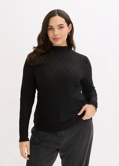 L&aring;ng&auml;rmad topp, bonprix