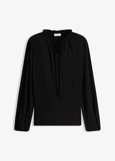 L&aring;ng&auml;rmad topp av viskosmix, bonprix