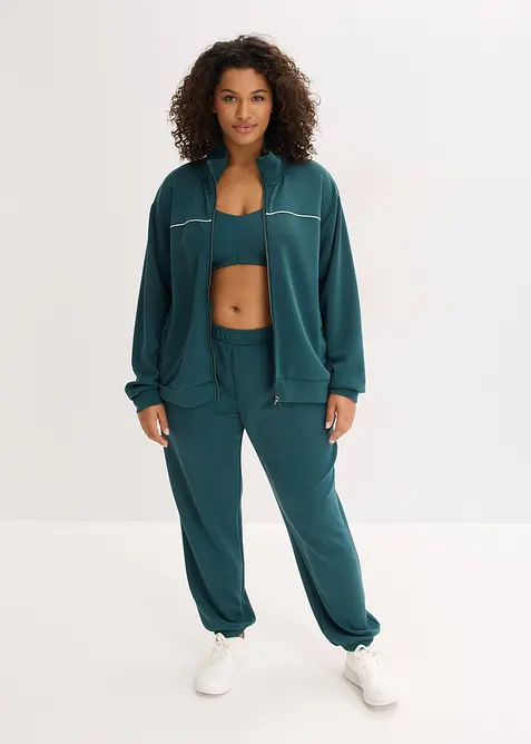 Extra mjuk funktionsjacka i modalblandning, bonprix