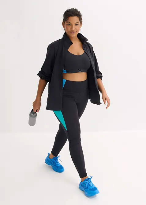 Tr&auml;ningsjacka i oversizemodell av stabilt material, bonprix