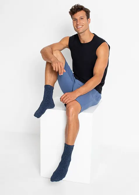 Termostrumpor i frott&eacute; (5-pack), ekologisk bomull, bonprix