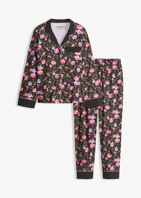 Pyjamas i bomull, bonprix