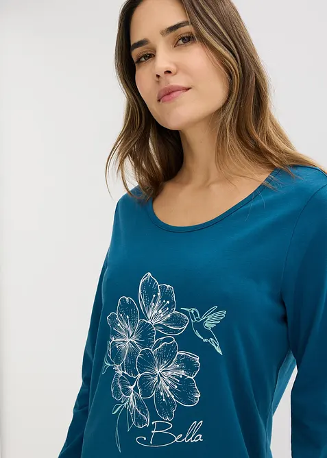 Nattlinne i bomull, bonprix