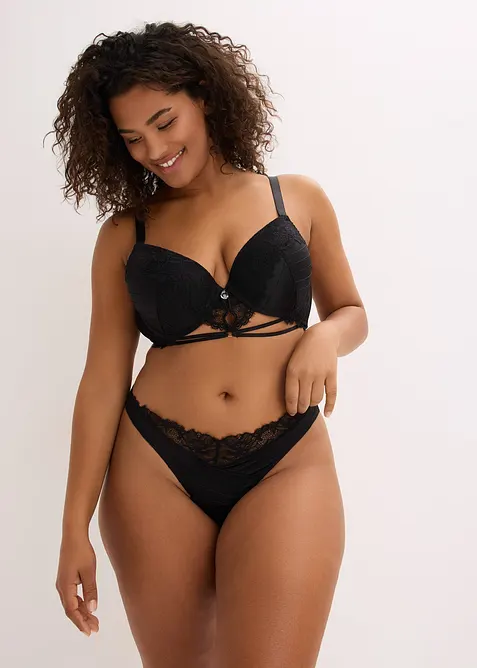 Stringtrosa med s&ouml;ml&ouml;st bakstycke, bonprix