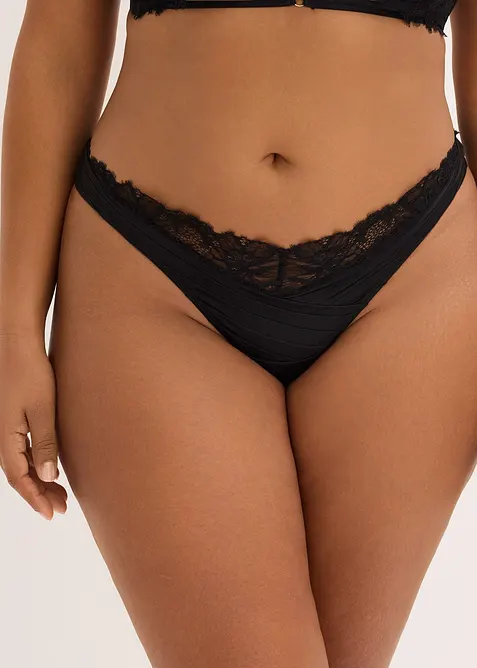 Stringtrosa med s&ouml;ml&ouml;st bakstycke, bonprix