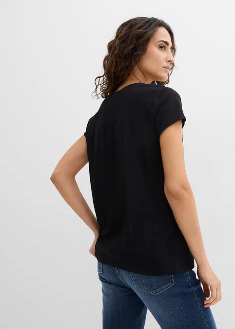 T-shirt i ekologisk bomull (2-pack), bonprix