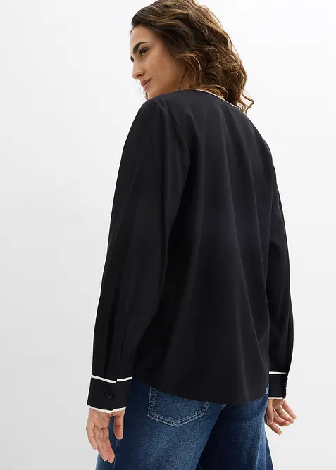 Blustunika i b&ouml;ljande viskos, bonprix