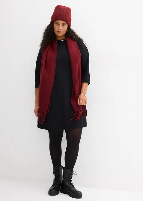 Trik&aring;kl&auml;nning i ekologisk bomull med kontrasterande passpoaler, bonprix