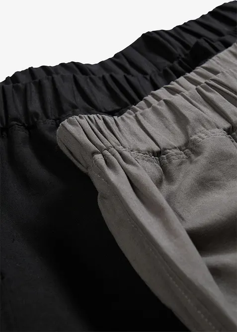 L&aring;ng pyjamasbyxa i mjuk bomull (2-pack), bonprix