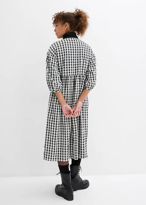 Mellanl&aring;ng kl&auml;nning i oversizemodell, bonprix