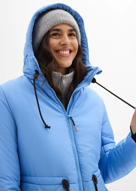 Kviltad funktionskappa med reflexer, bonprix