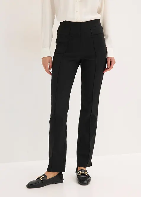 Vid dra-p&aring; byxa av bengalin, bonprix