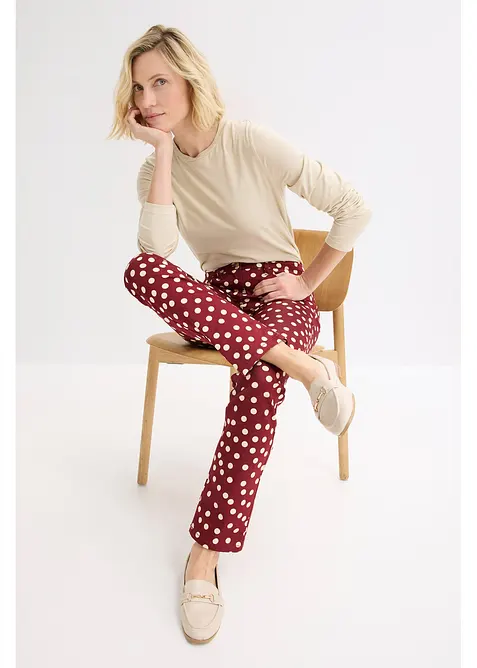 Stretchbyxa i 5-ficksmodell, bonprix