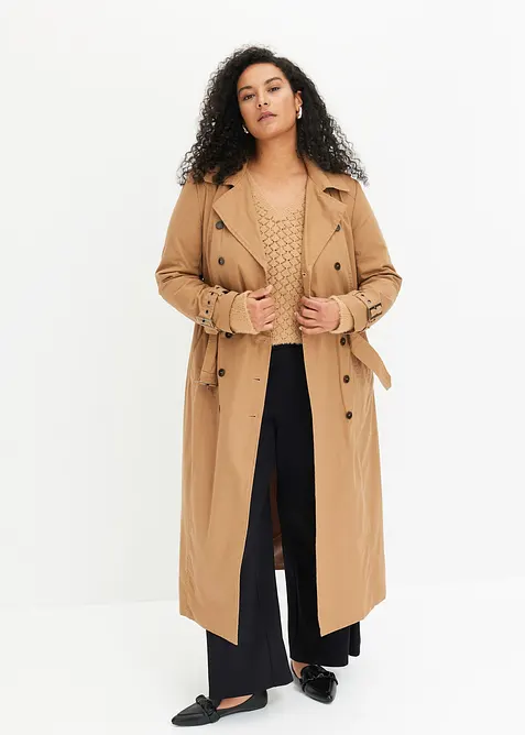 Jerseybyxa med dekorativ slejf, bonprix