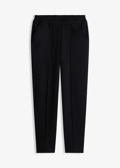 Dra p&aring;-byxa med sydda pressveck, bonprix