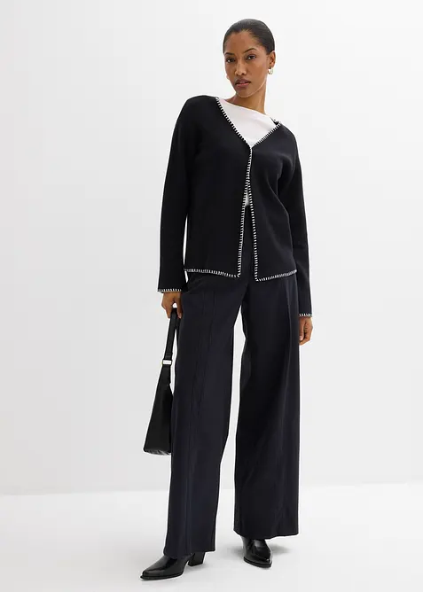 Marlenebyxa med h&ouml;g midja, bonprix