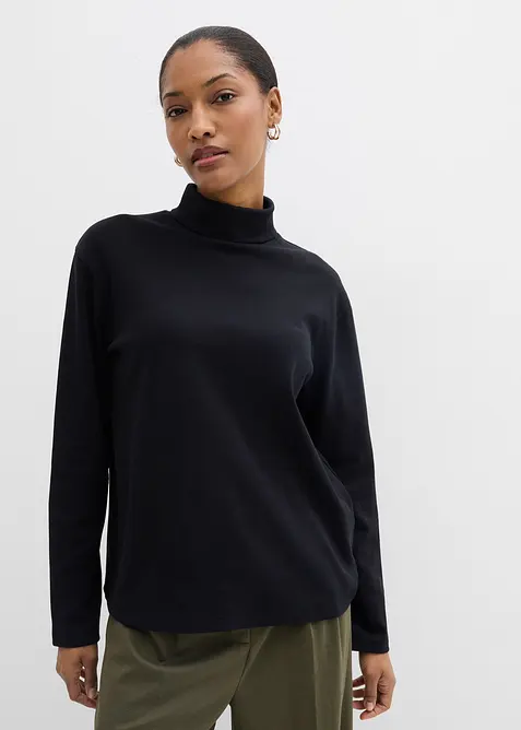 Polotopp i ekologisk bomull, bonprix