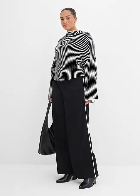 Marlenebyxa av viskosmix, bonprix