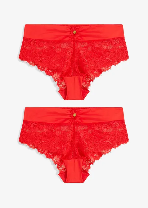 Hipstertrosa (2-pack), bonprix