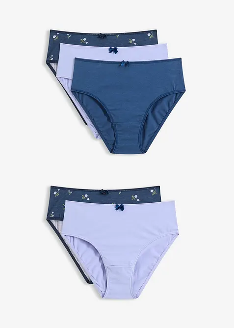 Maxitrosa med bekv&auml;m bomull (5-pack), bonprix