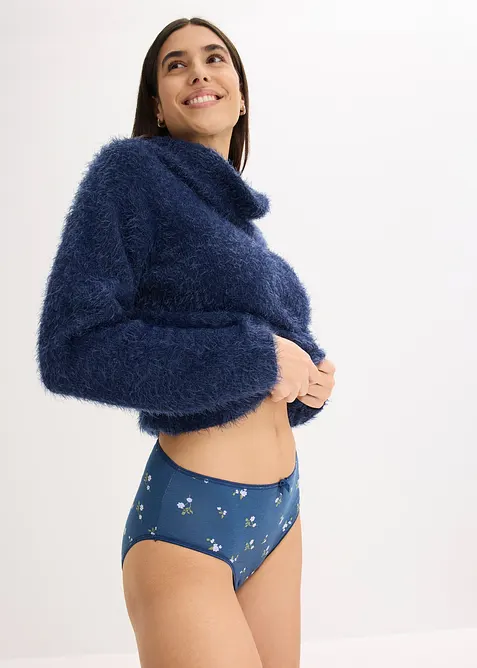 Maxitrosa med bekv&auml;m bomull (5-pack), bonprix