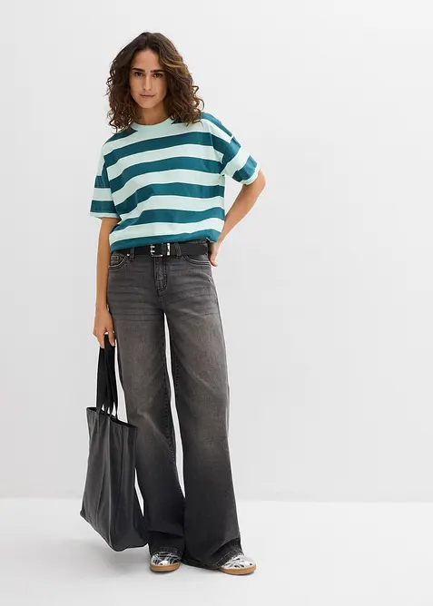 Oversizetopp av ren ekologisk bomull, bonprix