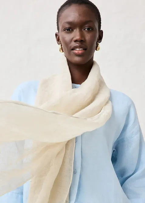 Somrig linnesjal, bonprix