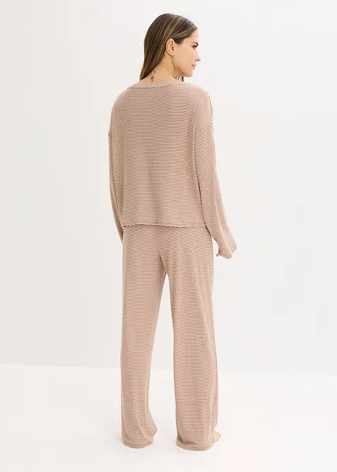 Pyjamas i oversizemodell av mjuk bomull, bonprix