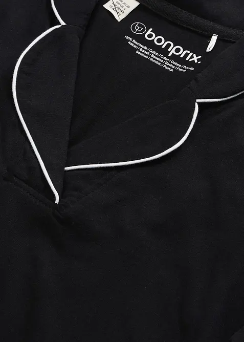 Nattlinne i mjuk bomull, bonprix