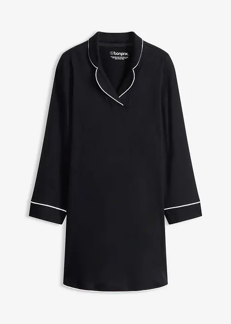 Nattlinne i mjuk bomull, bonprix