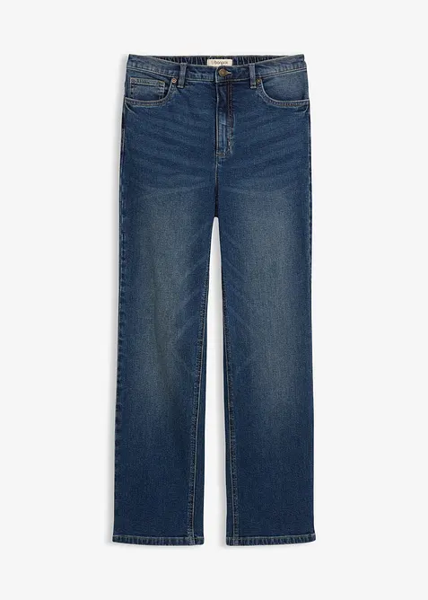 Straight jeans i Loose Fit med High Waist, bonprix