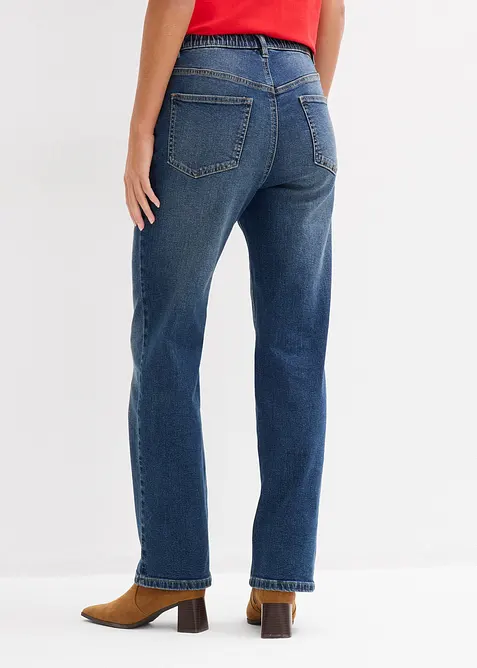 Straight jeans i Loose Fit med High Waist, bonprix