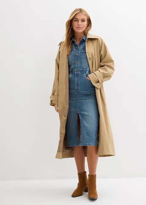 Jeanskl&auml;nning med ekologisk bomull, bonprix