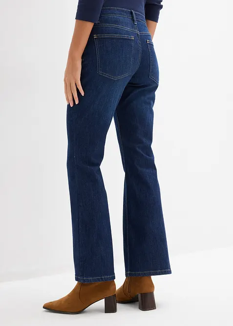 Jeans med flare, Mid Waist, bonprix