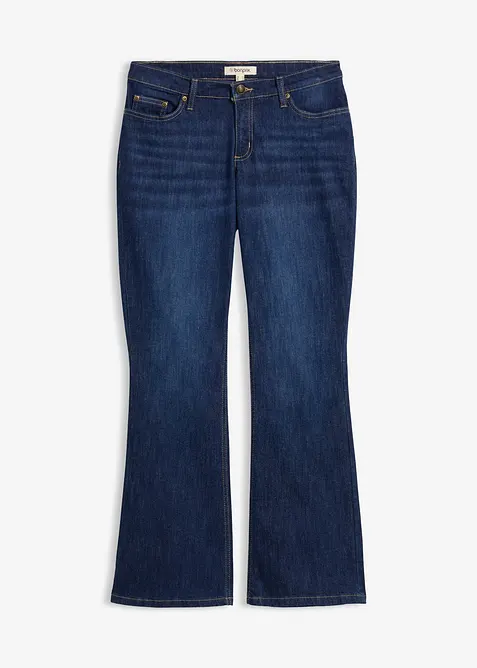 Jeans med flare, Mid Waist, bonprix
