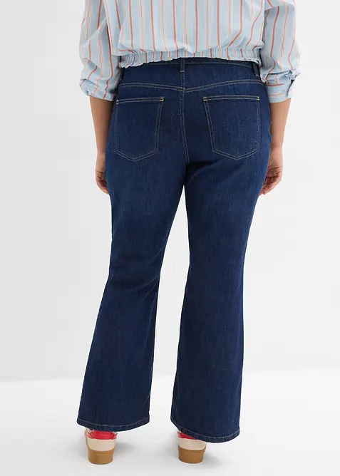 Jeans med flare, Mid Waist, bonprix