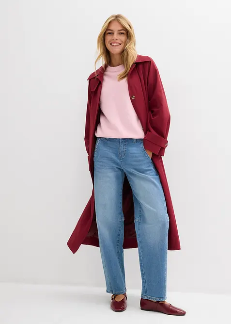 Barrel-jeans Mid Waist, bonprix