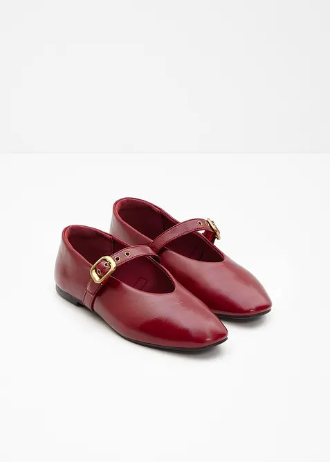 Ballerinaskor med &ouml;ljetter, bonprix