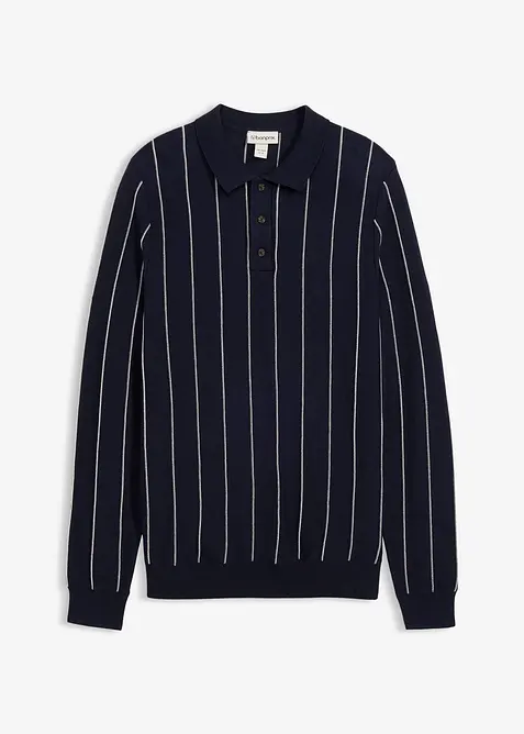 Finstickad tr&ouml;ja, Regular Fit, bonprix