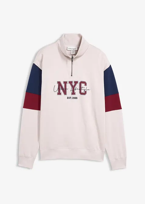 Sweatshirt av ekologisk bomull, Loose Fit, bonprix