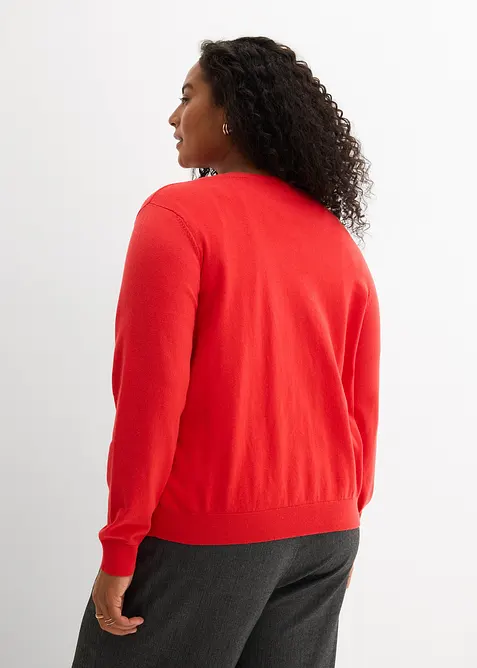 Finstickad cardigan, bonprix