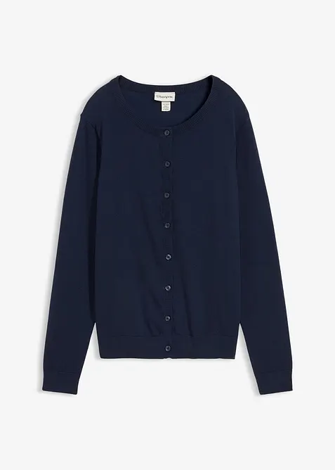 Finstickad cardigan, bonprix