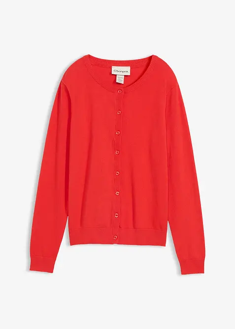 Finstickad cardigan, bonprix