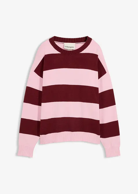 Oversized tr&ouml;ja med viskos, bonprix