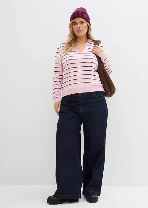 Tr&ouml;ja med tenniskrage, bonprix