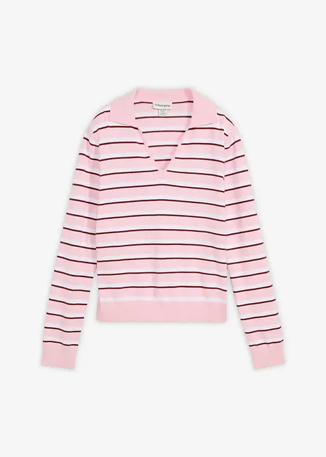 Tr&ouml;ja med tenniskrage, bonprix