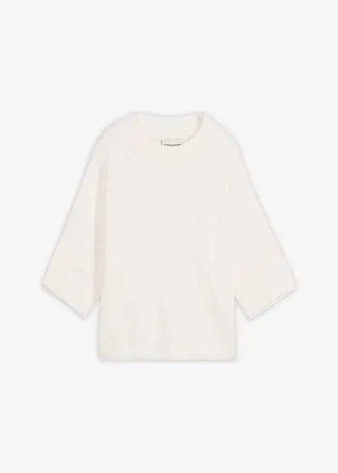 Tr&ouml;ja i boxy modell av mjuk viskosmix, bonprix