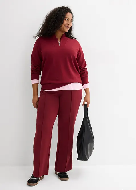 Sweatshirt av mjuk viskosmix, bonprix