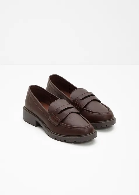 Loafers med profilsula, bonprix