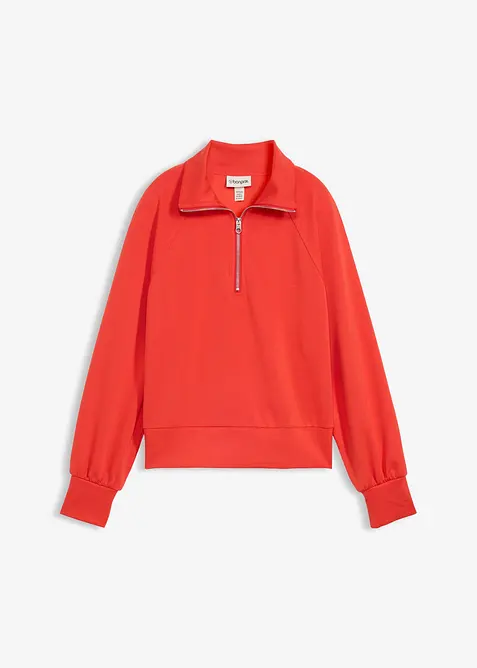 Sweatshirt av mjuk, stabil trik&aring;, bonprix